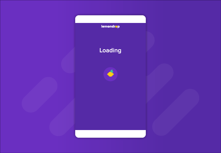 loading screen animation