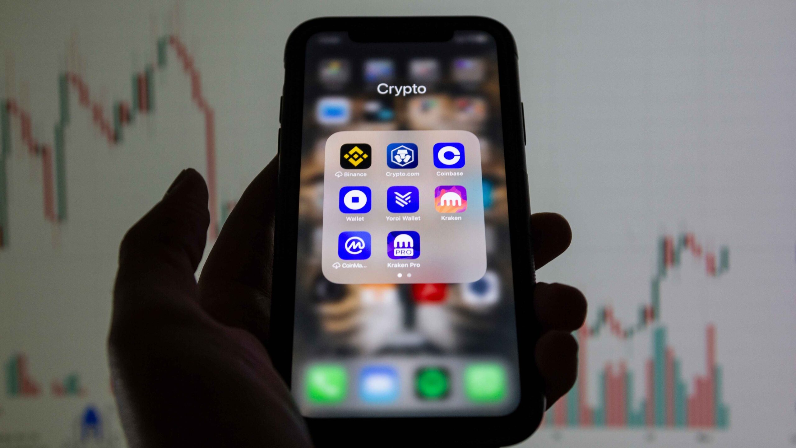 Positive app signals for crypto